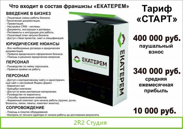 Аренда сайта для строительства франшиза в Казани