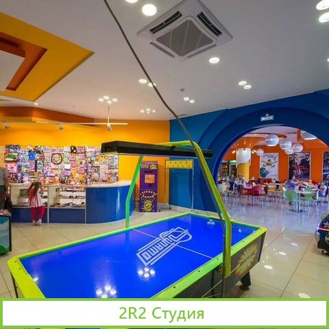 Аттракционы для детей в крупных трц