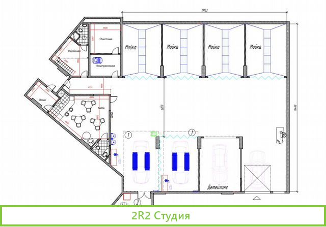 Автомойка 7 постов в новом ЖК зао