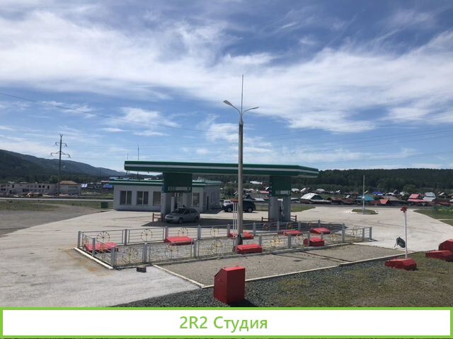 АЗС - рядом с глц Абзаково