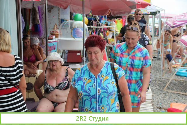Чайхана на пляже в Адлере, 2022