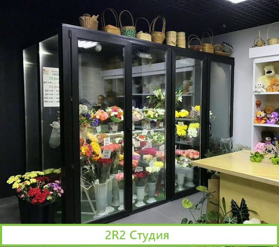 Цветочный салон в крупном ТЦ