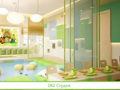 Детский развивающий центр с заполненными группами