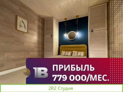 Доходный дом, 27 студий, прибыль 779 000 р