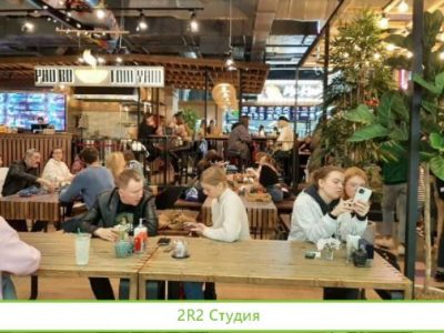 Фудкорт узнаваемого бренда / Доход 60000