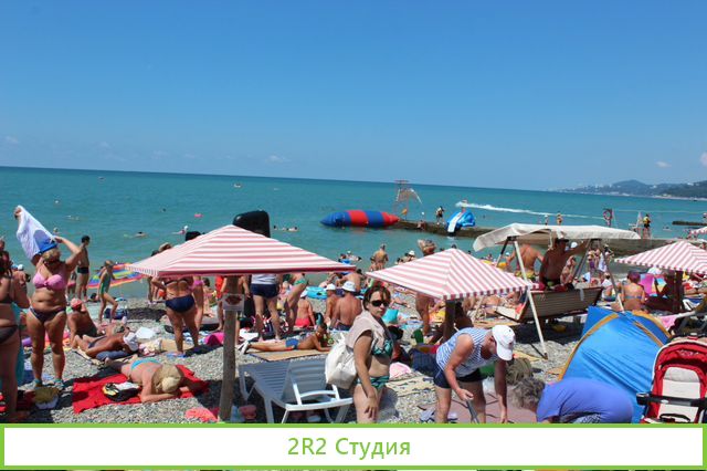 Гамбургеры на пляже в Адлере, 2022