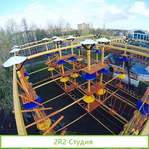 Готовый бизнес франшиза. Веревочный парк