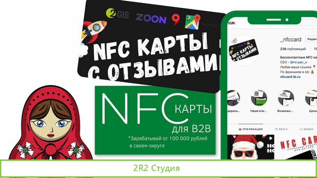 Готовый бизнес nfccard на бьюти заведениях