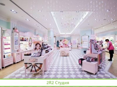 Известная сеть магазинов корейской косметики
