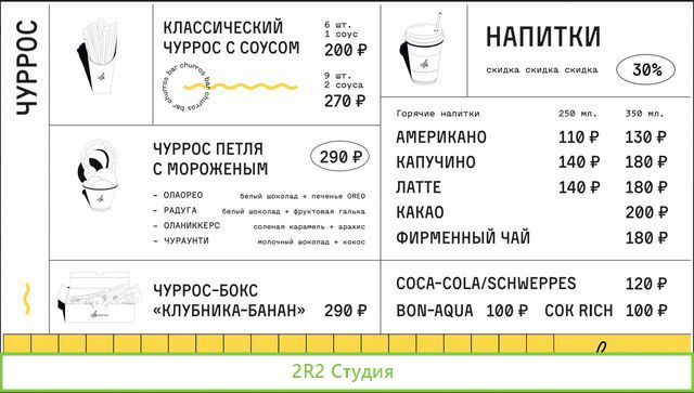 Кафе : Испанский десерт Чуррос в Гастропорт