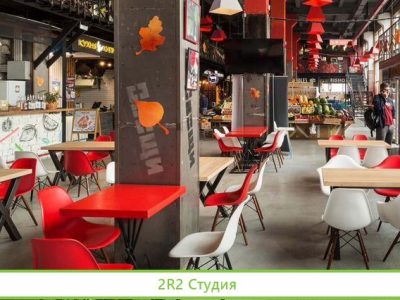 Кафе на топовом фудкорте