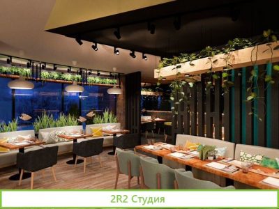 Кафе паназиатской кухни в центральном районе