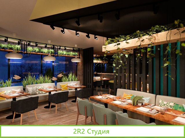 Кафе паназиатской кухни в центральном районе