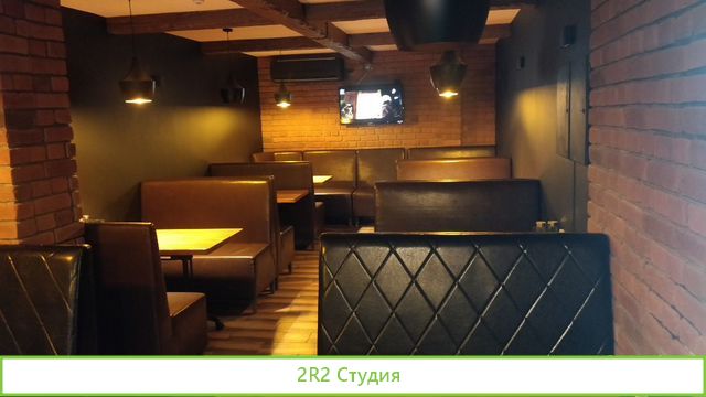 Кафе Papa Gusto лофт новый ремонт, доставка Yellow