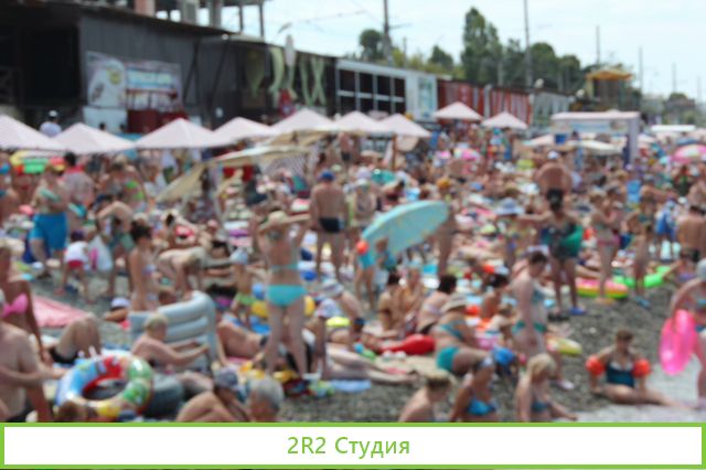 Кафе с шашлычкой на пляже в Адлере, 2022г
