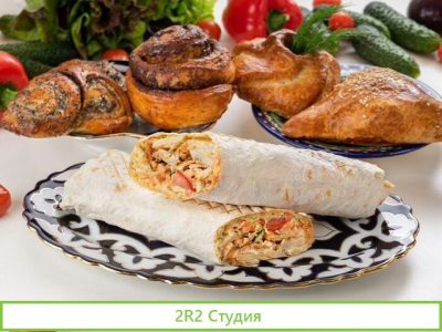 Кафе шаурма, выпечка на проходном месте