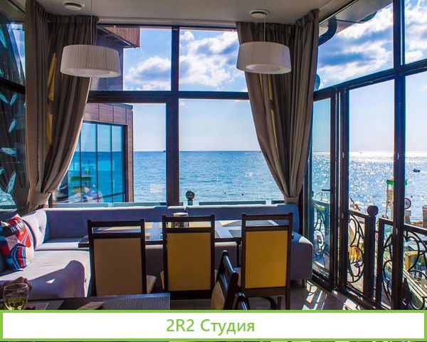 Кальян бар на набережнойПанорамный вид на море