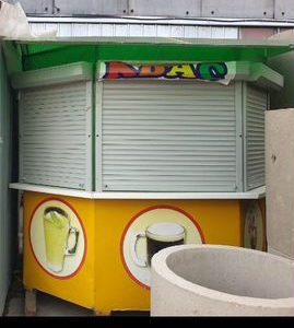 Киоск для продажи кваса,кукурузы и попкорна