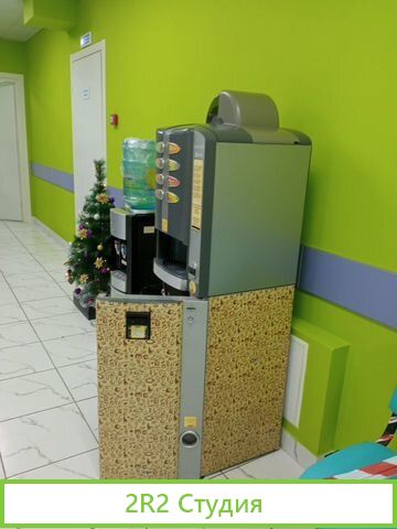 Кофейный аппарат necta colibri c5 вместе с местом
