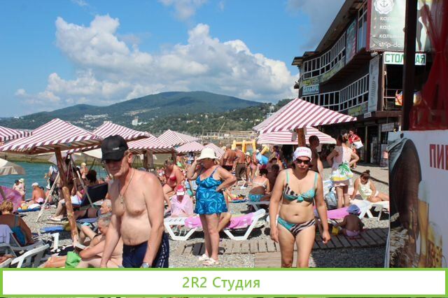 Кофейня на пляже в Адлере,2022