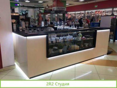 Кофейня в гипермаркете Магнит с высоким трафиком