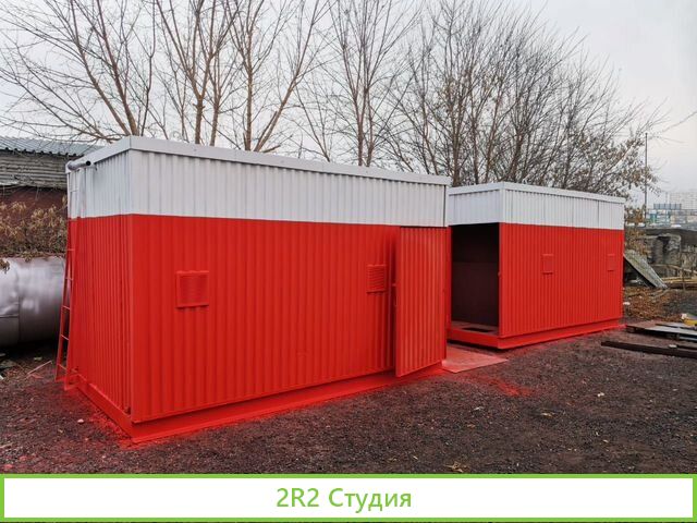 Контейнерная АЗС Мини АЗС дизельное топливо Онлайн