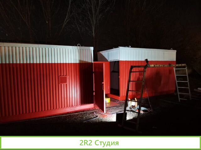 Контейнерная АЗС Мини АЗС дизельное топливо Онлайн