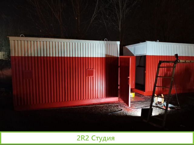 Контейнерная АЗС Мини АЗС дизельное топливо Онлайн