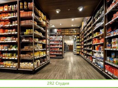 Круглосуточный магазин продуктов с алколицензией