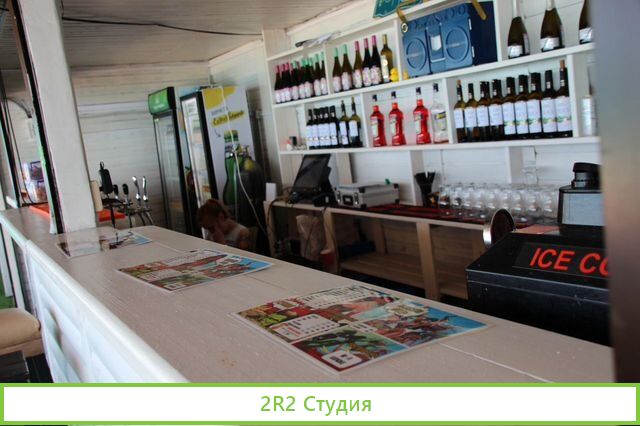 Лаундж-кафе на пляже в Адлере, 2022 год