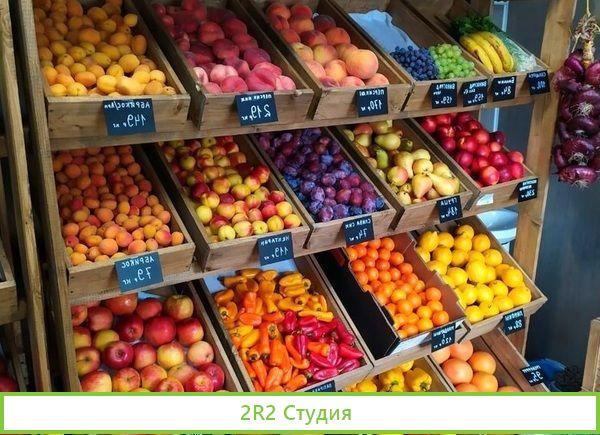 Магазин фруктов и сухофруктов в большом ЖК