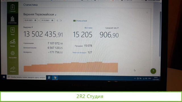 Магазин стройматериалов. Чистая прибыль 500т.р