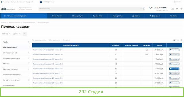 Металлопроката готовый интернет-магазин металла