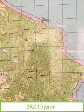 Морской участок в Охотском море для добычи рыбы