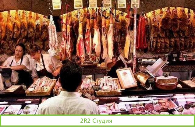 Мясной магазин с клиентской базой