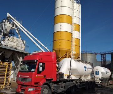 Новый немецкий завод по производству бетона