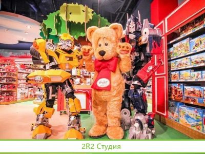 Островок игрушек в крупном ТЦ