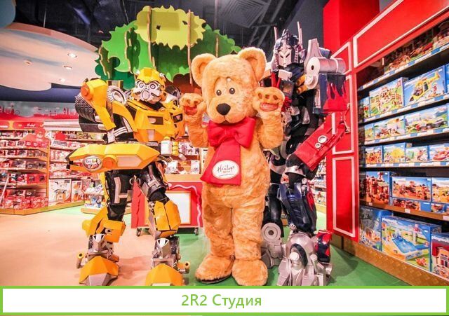 Островок игрушек в крупном ТЦ