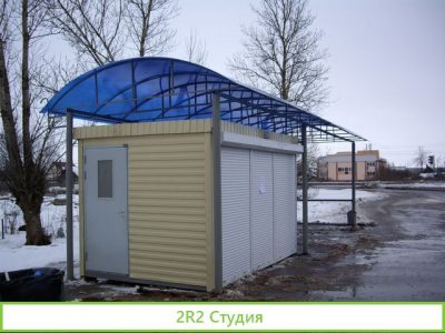 Павильон с остановочным комплексом 10 кв.м