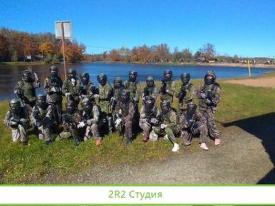 Пейнтбольный клуб с беседками на базе отдыха