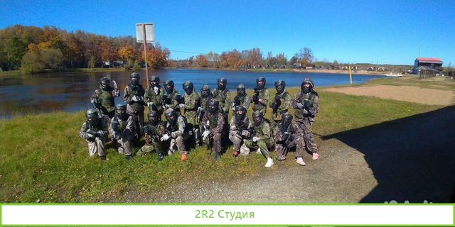 Пейнтбольный клуб с беседками на базе отдыха