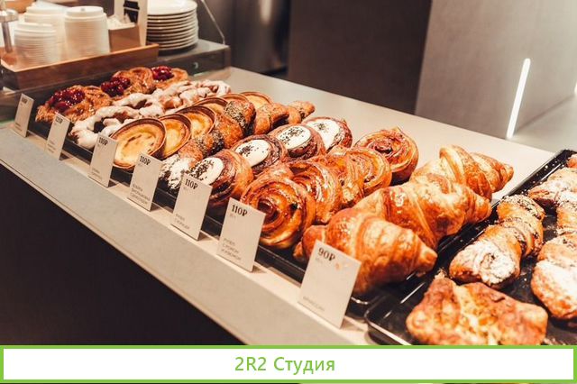 Пекарня с ярким брендом