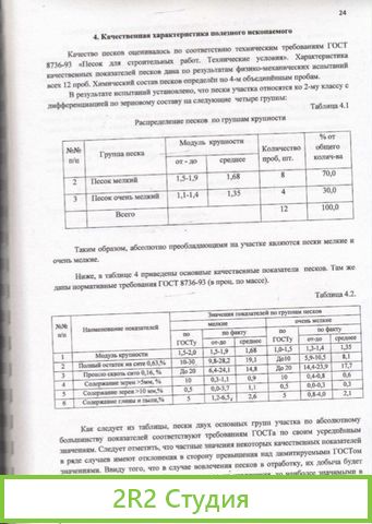 Песчаный карьер, участок 43 Га