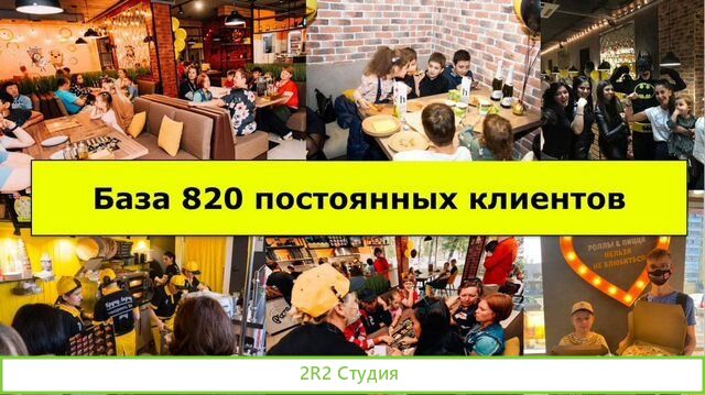 Пиццерия в Череповце. Чистая от 138 тр/мес