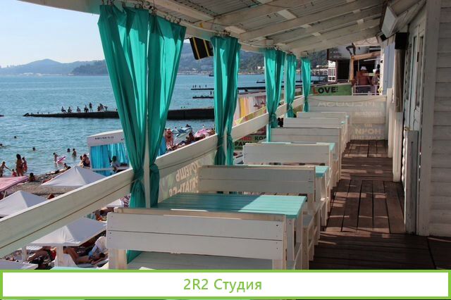 Пивбар с кухней на пляже в Адлере, 2022