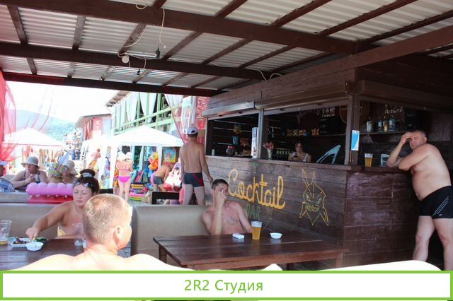 Пиво на пляже в Адлере, 2022