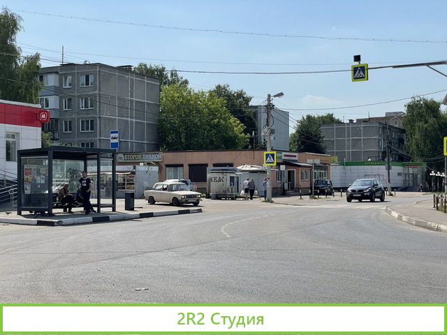 Помещение на первой линии пешеходного трафика