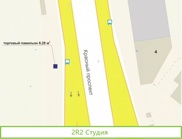Продажа арендного бизнеса 8,28 м2, Киоск