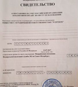 Продажа Готовое ооо с оборотами в Санкт-Петербурге