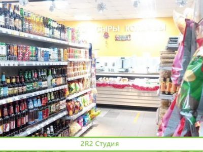 Продуктовый магазин на севере города